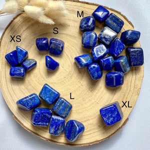 Lapis Lazuli (intuition / introspection) pierres roulées [mes jolis cristaux]