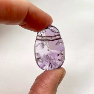Pendentif percé en Amétrine (sérénité / joie)
