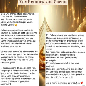 Cocon - Un retour à soi (recouvrement d'âme) [mes jolis cristaux]