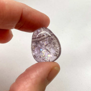 Pendentif percé en Amétrine (sérénité / joie)