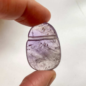 Pendentif percé en Amétrine (sérénité / joie)