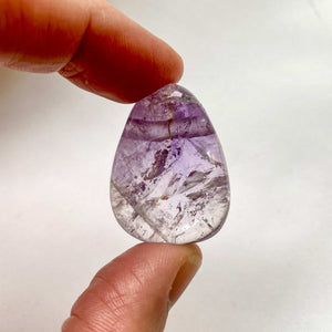 Pendentif percé en Amétrine (sérénité / joie)