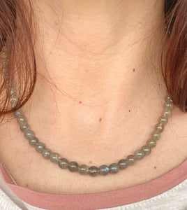 Collier en Labradorite (pierre de protection)