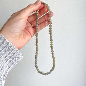 Collier en Labradorite (pierre de protection)