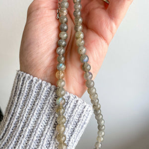 Collier en Labradorite (pierre de protection)