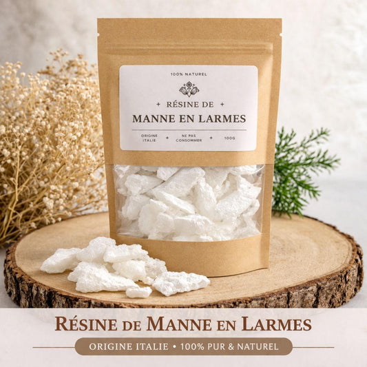 🌙 Encens de Manne en Larmes (Sécurité intérieure / Douceur) Esoterix