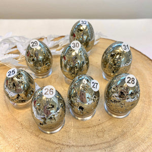Petit Oeuf en Pyrite (abondance / confiance)
