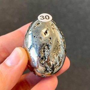 Petit Oeuf en Pyrite (abondance / confiance)