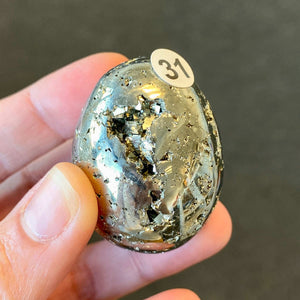 Petit Oeuf en Pyrite (abondance / confiance)