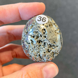 Oeuf en Pyrite - Taille moyenne (abondance / confiance)