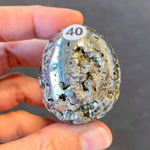 Oeuf en Pyrite - Taille moyenne (abondance / confiance)