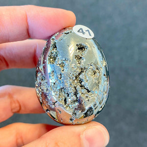 Oeuf en Pyrite - Taille moyenne (abondance / confiance)