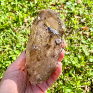 Quartz fumé Elestial (reliance à ton âme) pierres brutes [mes jolis cristaux]