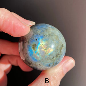 Sphère de Labradorite (protection) sphère [mes jolis cristaux]