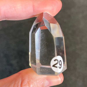 Pointe en Cristal de roche (amplificateur d'énergie / intuition)