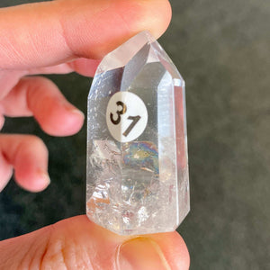 Pointe en Cristal de roche (amplificateur d'énergie / intuition)