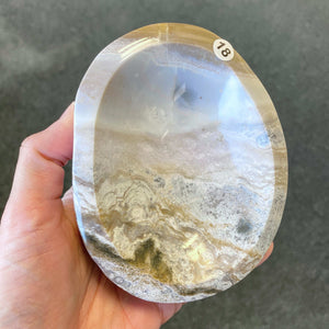 Bol en Jaspe Océan (apaisement émotionnel / objet de rituel)