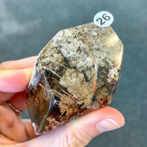 Quartz Lodolite (accès aux plans supérieurs et à ton Akasha)