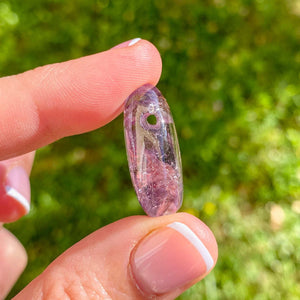 Pendentif percé en Amétrine (sérénité / joie)