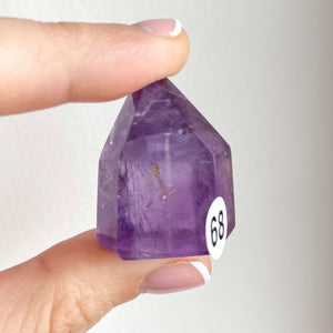 Petite pointe d'Améthyste fantôme