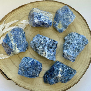 Sodalite brute (concentration / clairvoyance)