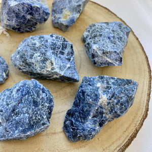 Sodalite brute (concentration / clairvoyance)
