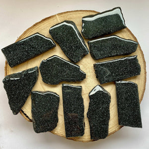 Hématite spéculaire (effet miroir / clarté mentale / apaisement)