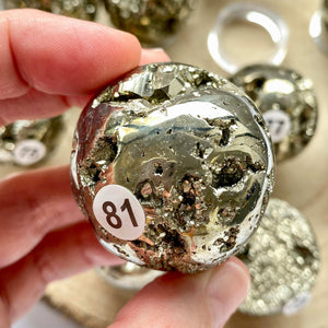 Sphère en Pyrite (abondance / confiance)