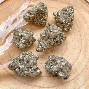 Pyrite brute (abondance / confiance)