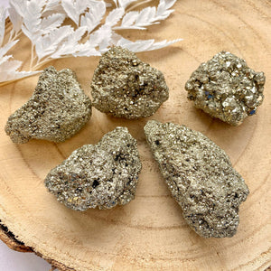 Pyrite brute (abondance / confiance)