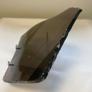 Tranche en Obsidienne fumée (accepte tes parts d'ombre et laisse les mémoires au passé)