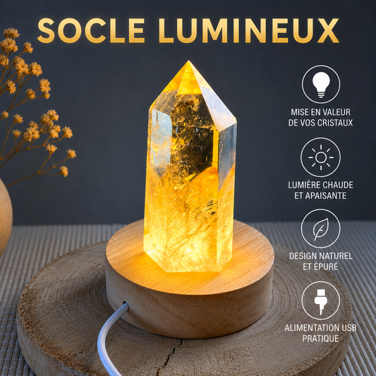Socle lumineux Mes Jolis Cristaux