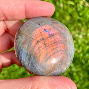 Galet de Labradorite sunset (pierre de protection) Galet [mes jolis cristaux]
