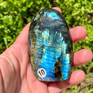 Bloc de Labradorite (pierre de protection) formes libres [mes jolis cristaux]