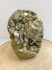 Forme Libre en Pyrite 1,4kg (abondance / chance) formes libres [mes jolis cristaux]
