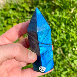 Pointe en Labradorite (pierre de protection) pointes [mes jolis cristaux]