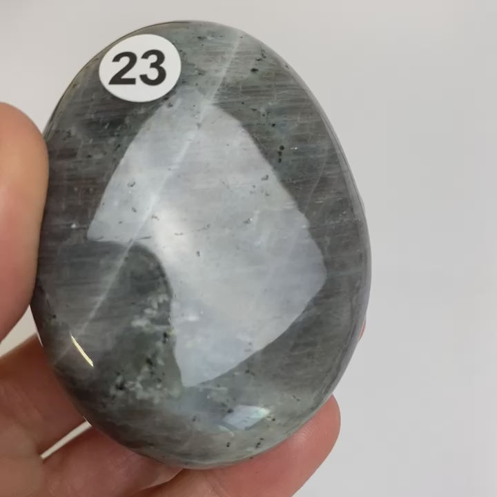 Galet Labradorite (pierre de protection) Galet [mes jolis cristaux]