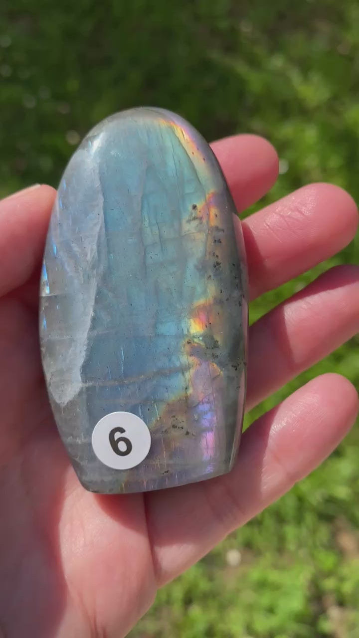 Forme Libre de Labradorite Spectrolite (protection)
