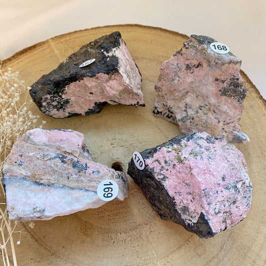 Rhodonite brute (pardonner et guérir vos blessures) Minerama