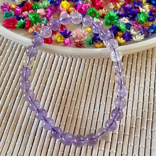 Bracelet Amétrine 6mm (sérénité / joie) bracelet [mes jolis cristaux]