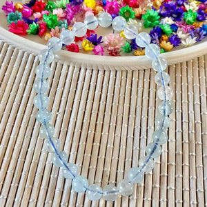 Bracelet Aigue Marine 6mm (communication / apaisement) bracelet [mes jolis cristaux]