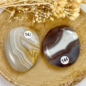 Galet d'Agate (enthousiasme) Galet [mes jolis cristaux]