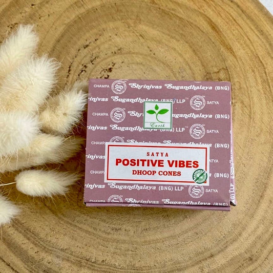 Encens Positive Vibes en cônes encens [mes jolis cristaux]