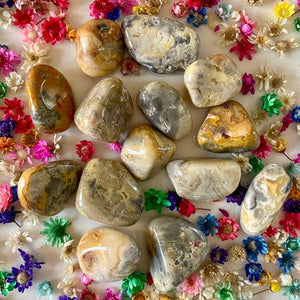 Agate Crazy Lace (protection / dynamise) pierres roulées [mes jolis cristaux]