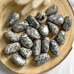 Pinolite (anti-stress / apaise la colère) pierres roulées [mes jolis cristaux]