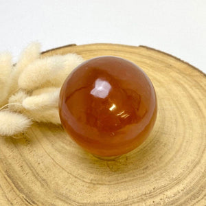 Sphère Calcite miel (sérénité / confiance) sphère [mes jolis cristaux]