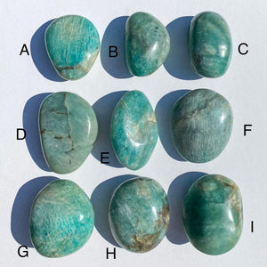 Galet Amazonite (apaise les traumas émotionnels) Galet [mes jolis cristaux]